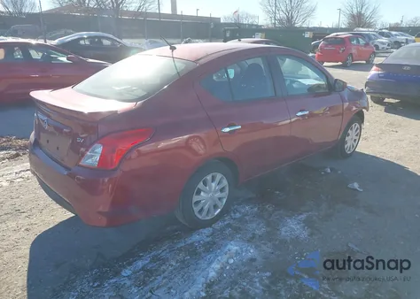 2019 Nissan Versa 1.6 Sv z USA, uszkodzony, nr VIN 3N1CN7AP7KL850588